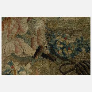 Barocke Tapisserie "Vogelfang"