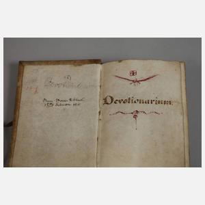 Kleines Devotionarium