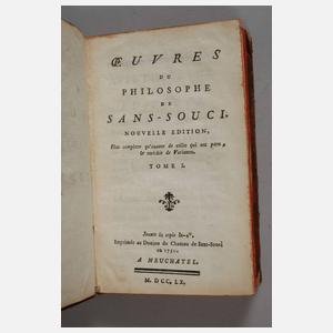Œuvres du Philosophe de Sans-Souci
