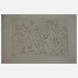 Umrisse zu Dantes göttlicher Komödie