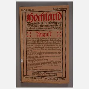 Große Sammlung Hochland Hefte