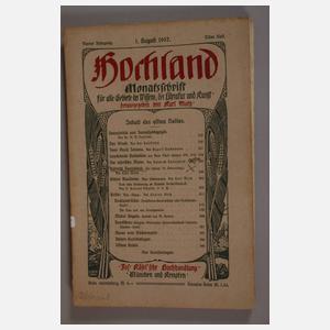 Große Sammlung Hochland Hefte