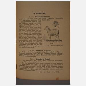 Acht alte Kochbücher