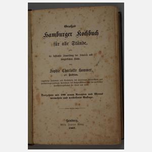 Acht alte Kochbücher