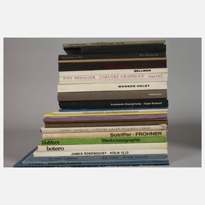 Konvolut Werksverzeichnisse