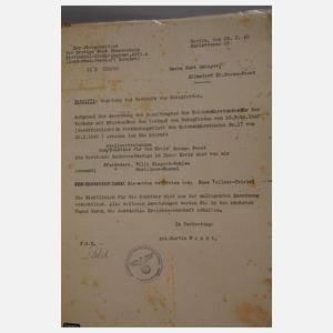 Dokumente Rittergut Augustensfreude Zilmsdorf