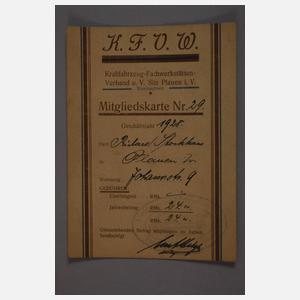 Papiernachlass Schlosserei Stockhaus Plauen