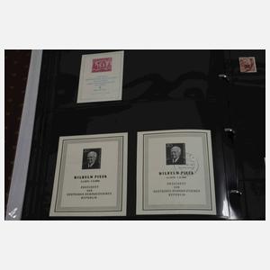 Briefmarkensammlung DDR
