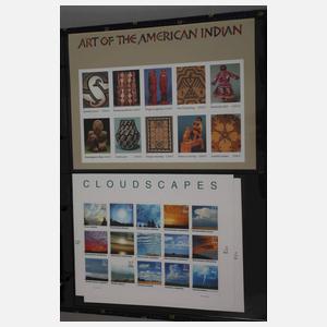 Briefmarkensammlung Kanada und USA