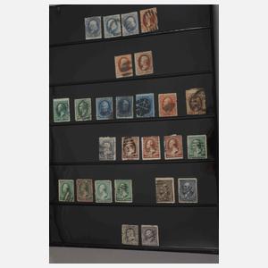 Briefmarkensammlung Kanada und USA