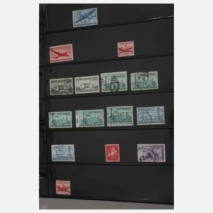 Briefmarkensammlung Kanada und USA