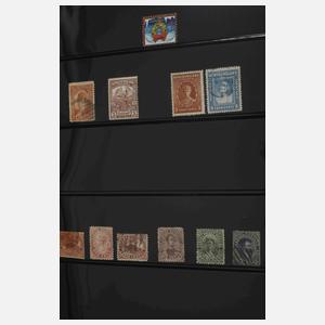 Briefmarkensammlung Kanada und USA