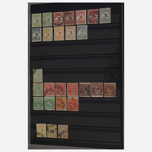 Briefmarkensammlung Neuseeland und Australien