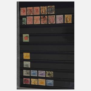 Briefmarkensammlung Neuseeland und Australien