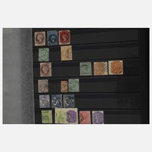 Briefmarkensammlung Neuseeland und Australien