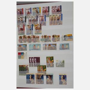 Briefmarkensammlung Neuseeland und Australien