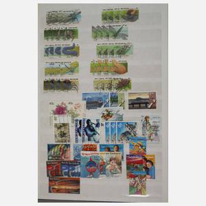 Briefmarkensammlung Neuseeland und Australien