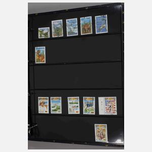 Briefmarkensammlung Neuseeland und Australien