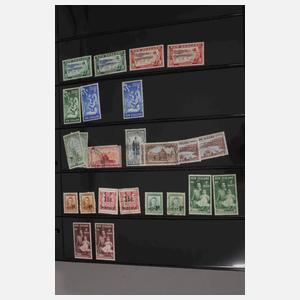 Briefmarkensammlung Neuseeland und Australien