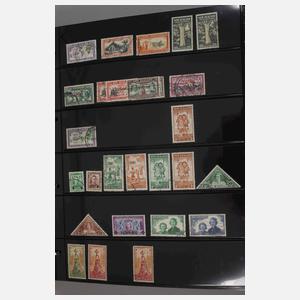 Briefmarkensammlung Neuseeland und Australien