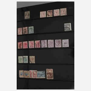 Briefmarkensammlung Neuseeland und Australien