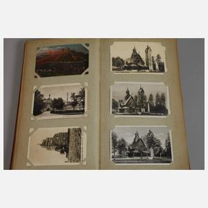 Ansichtskartenalbum Schlesien