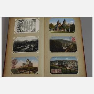 Ansichtskartenalbum Schlesien