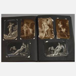 Postkartenalbum Erotik