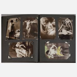 Postkartenalbum Erotik