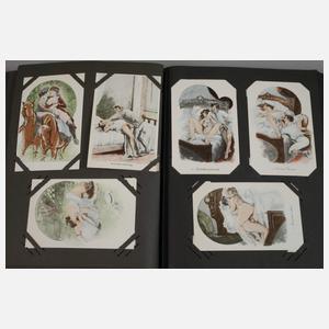 Postkartenalbum Erotik