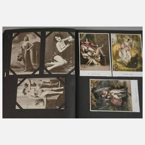 Postkartenalbum Erotik