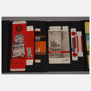 Sammlung Apothekenetiketten