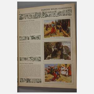 Sechs Karl May Sammelbilderalben