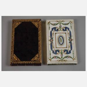 Zwei Stammbuch-Kassetten