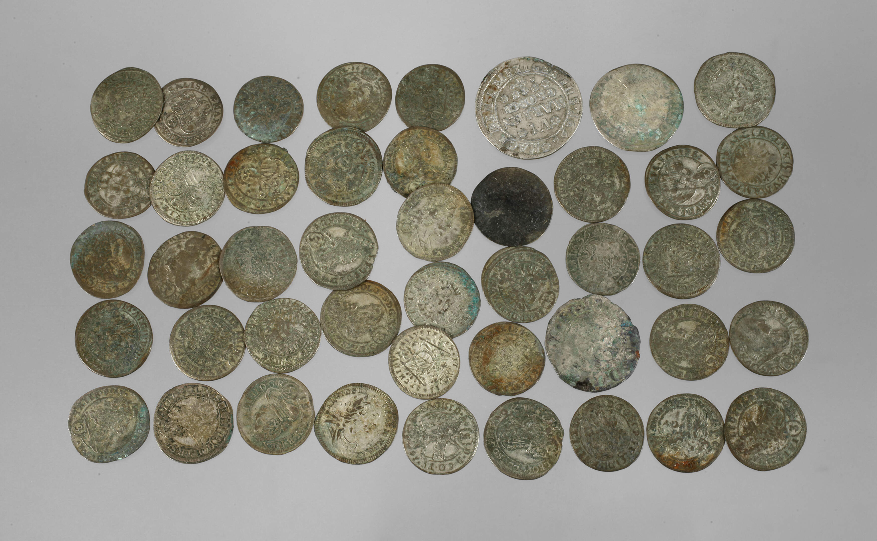Konvolut historische Silbermünzen