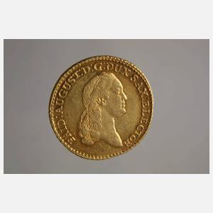 5 Taler Sachsen Gold