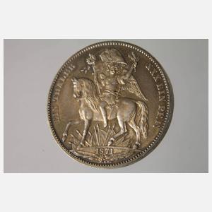 Siegestaler Sachsen 1871