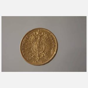 20 Mark Gold Preußen