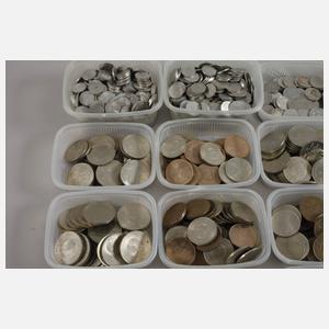 Sammlung Münzen und Banknoten DDR