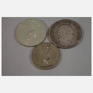 Konvolut Gedenkmünzen DDR