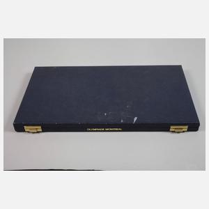 Konvolut Silbermünzen Olympiade Montreal 1976