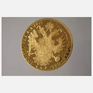 Vier Golddukaten Österreich