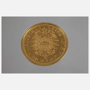 20 Goldmark Reuß