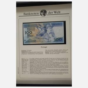 Konvolut Banknoten aller Welt