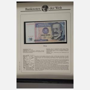 Konvolut Banknoten aller Welt