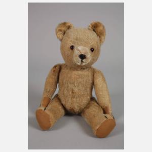 Konvolut Teddybären und ein Kasperl-Hund