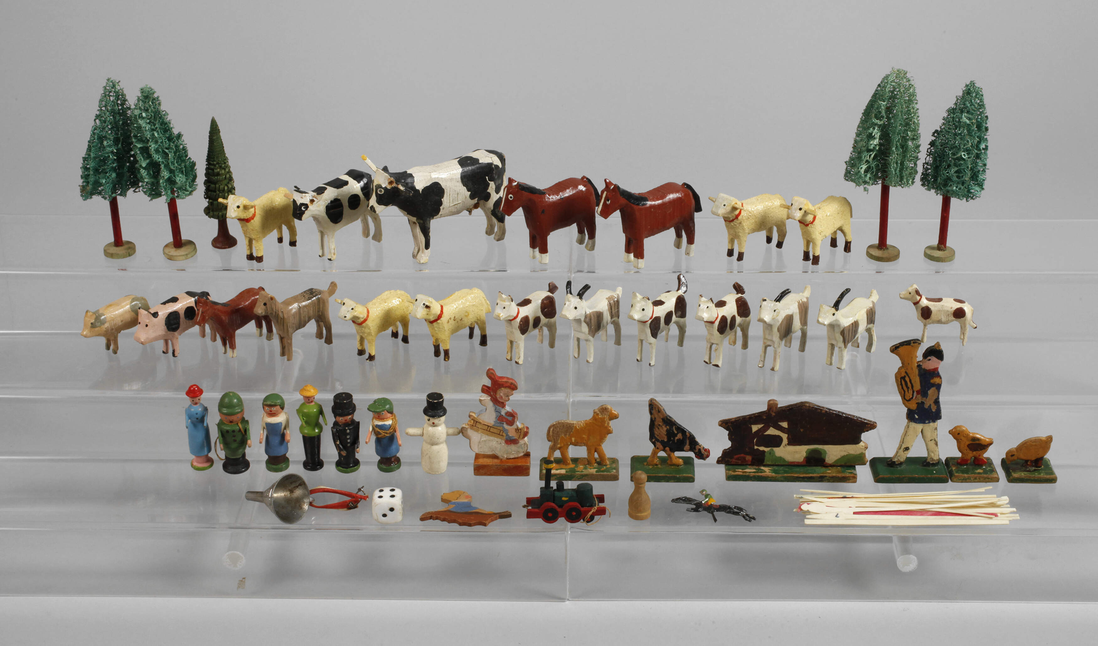 Konvolut Aufstellfiguren Erzgebirge