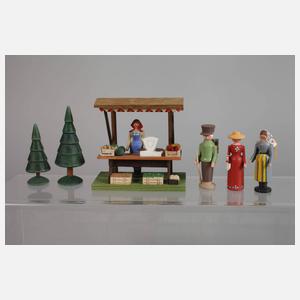 Konvolut Aufstellfiguren Erzgebirge