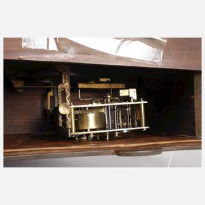 Jugendstil-Wanduhr Eisenguss