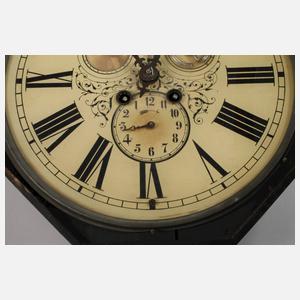 Wanduhr mit Thermometer